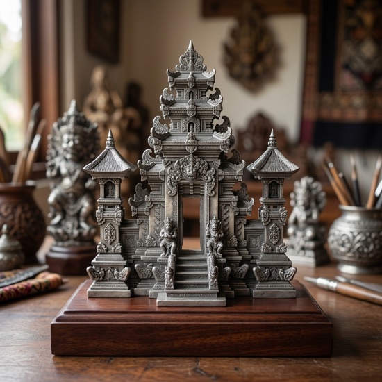 Bali Temple Gate Miniature