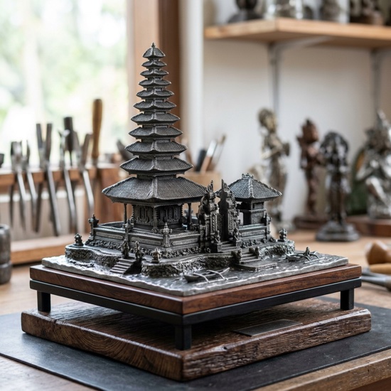 Pura Ulun Danu Model