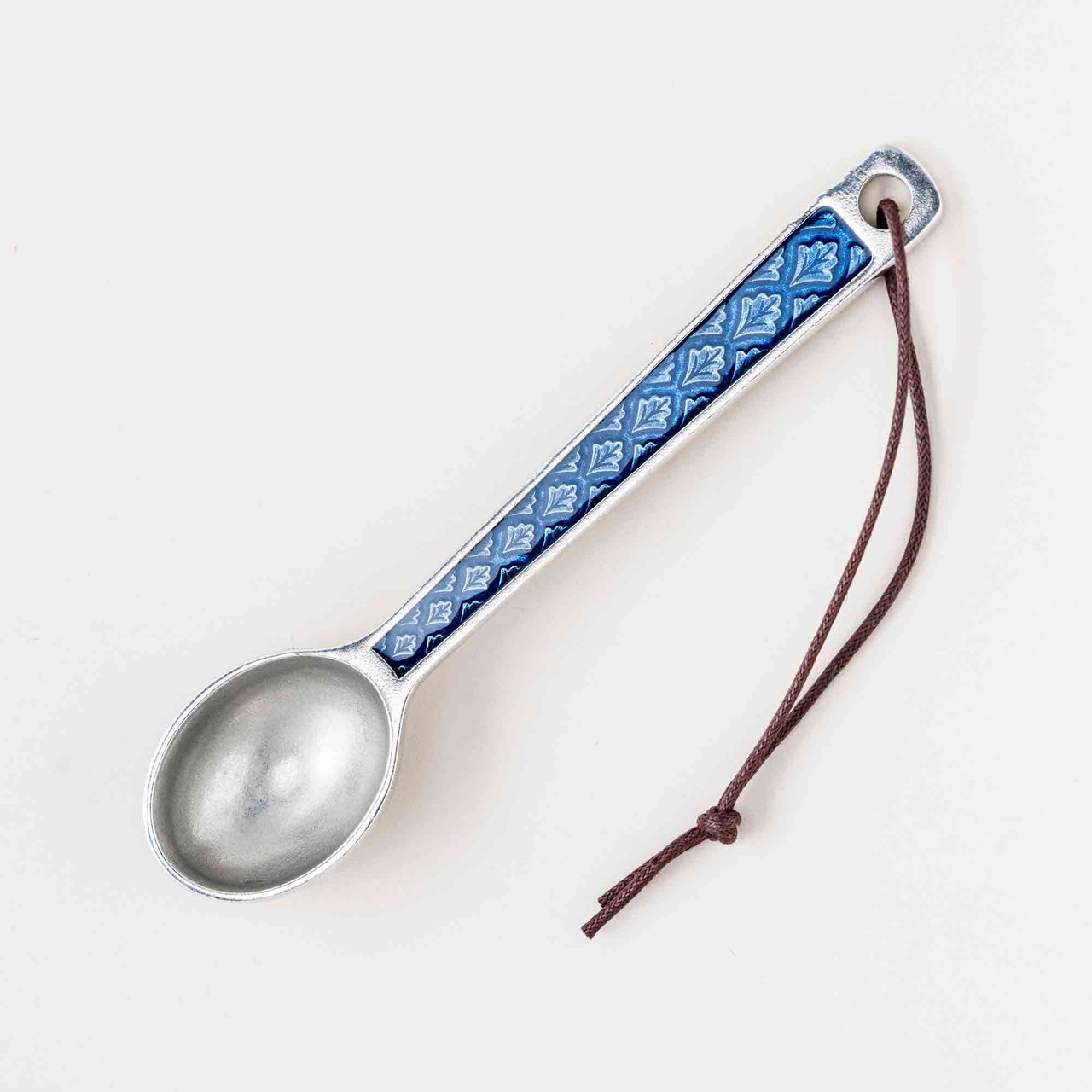 Leaf Cobalt Coffee Scoop